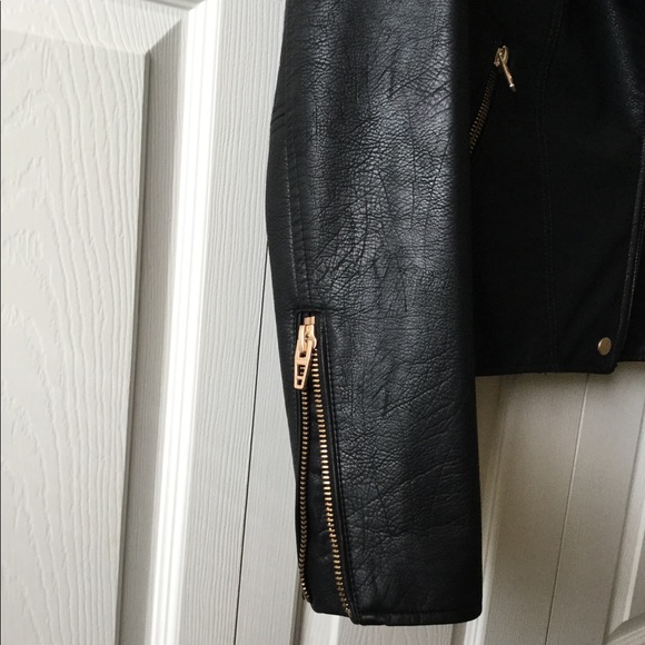 Brand New Blank NYC Black leather jacket - Picture 4 of 5
